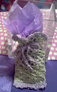 Little lacey gift pouch